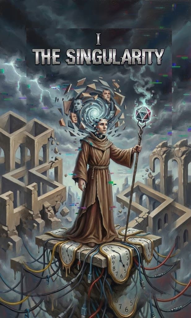 The Singularity — Chaos Tarot Card